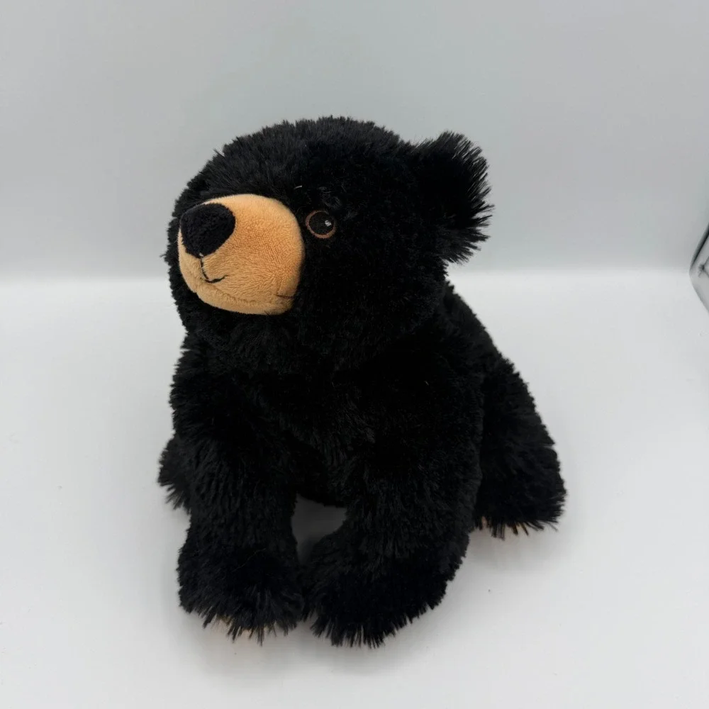 Warmies Plush Black Bear Kids Small Black Microwavable Weighted Lavender Scented